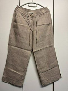 Opus Hosen: OPUS Leinen Hose sand 38 – Neu (gemäss Beschreibung) aus Gommiswald von Anika6