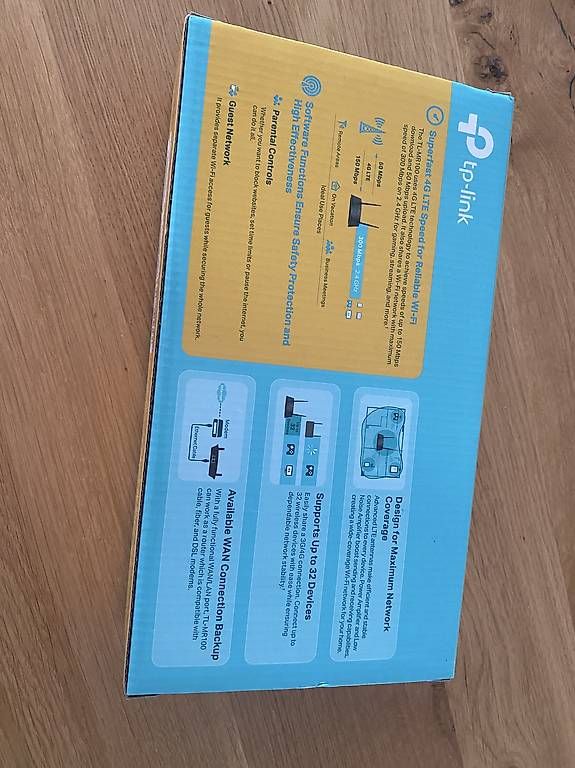 Modem & Router: TP-Link TL-MR100 4G LTE Router – Usato da Aadorf venduto da cel_z695 1