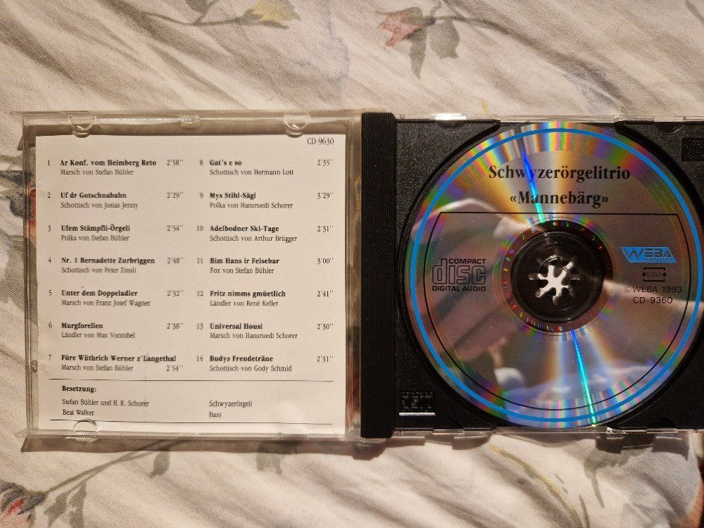CD: Schwyzerörgelitrio Mannebärg: Vergriffen! – Usato da Brittnau venduto da Zibu 2