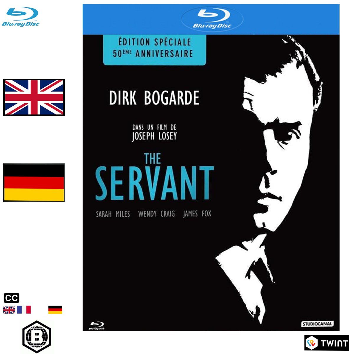 Alle DVDs: The Servant (1963) - Blu-ray – Neu und originalverpackt aus Semsales von __Florian__