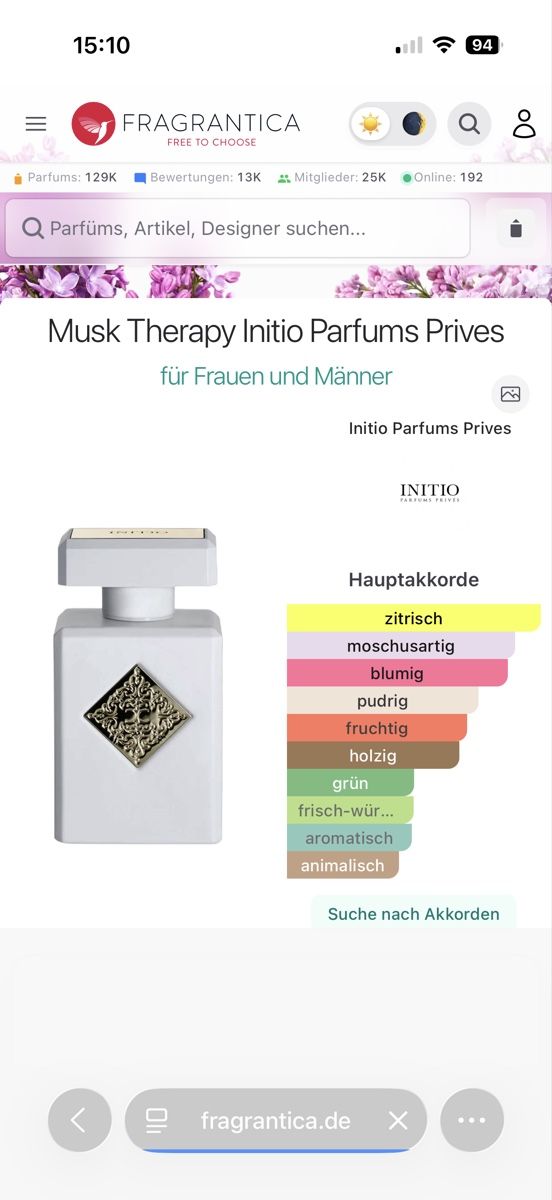 Initio Profumi & Eau de Toilette: Initio Parfums Privés Musk Therapy, , 2 ml – Usato da Sursee venduto da nst_czk2 1