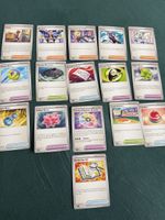 Pokémon Surging Sparks Trainer und Unterstützerkarten