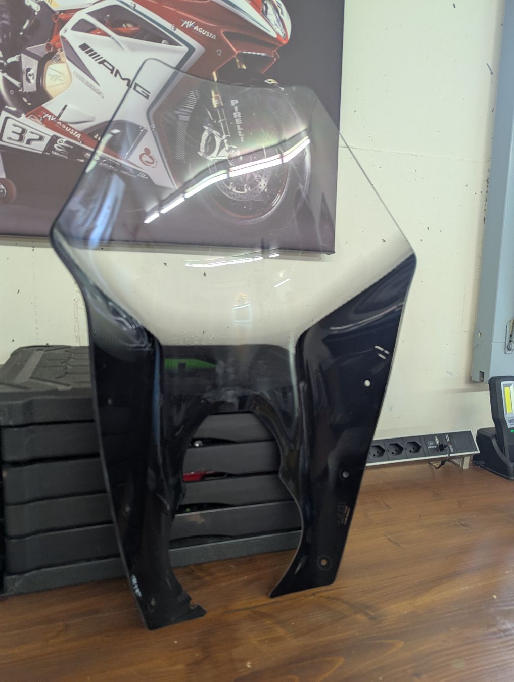 KTM Tutti i ricambio per moto: KTM 950 990 Adventure WINDSHIELD TOURING – Usato da Lachen SZ venduto da joa_bs6v 2