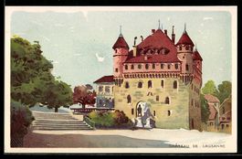 Lithographie Lausanne, Château