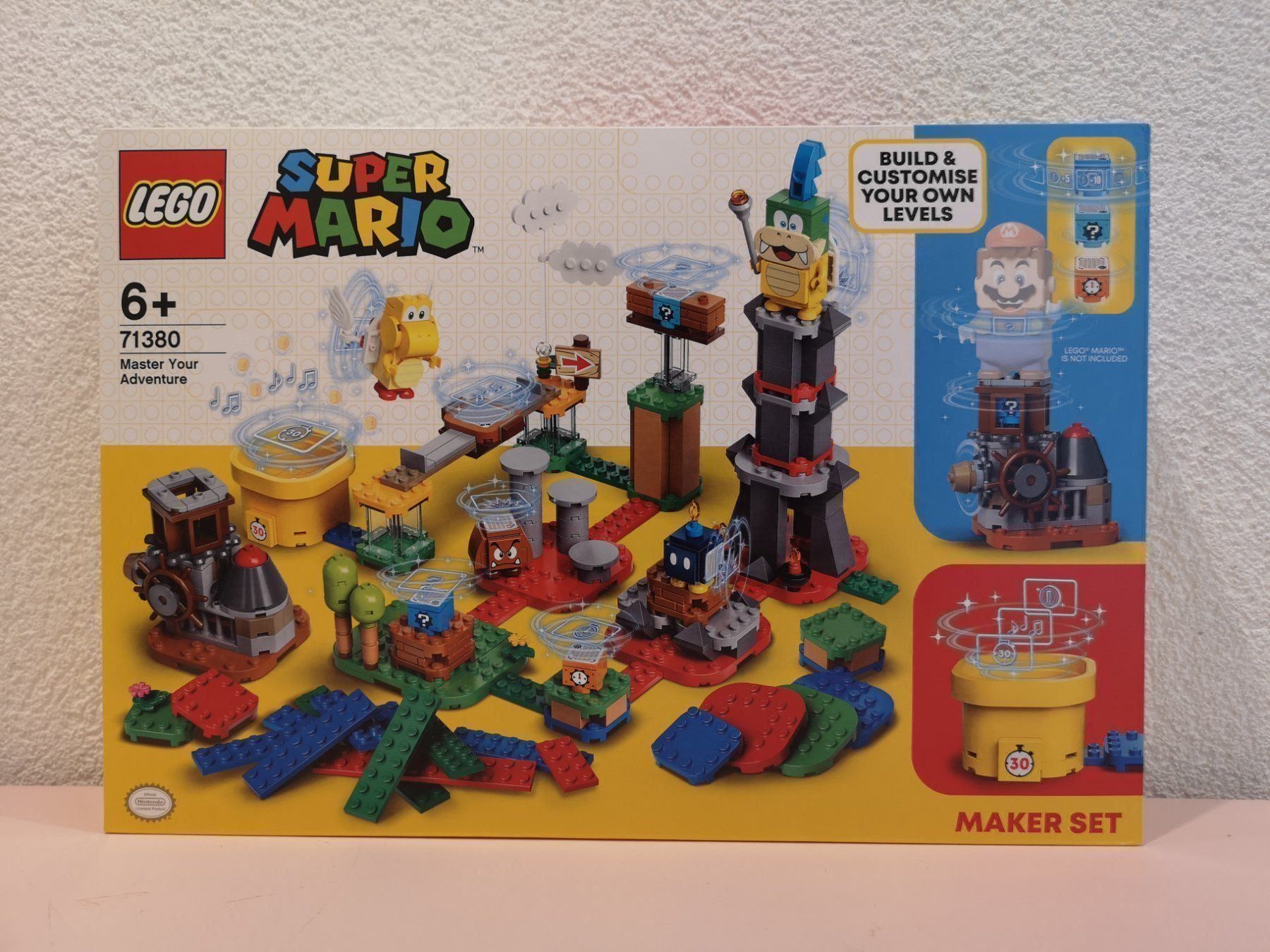 Lego Kit di costruzioni: Lego 71380 Mario Master Your Adventure – Nuovo e nell'imballaggio originale da Echichens venduto da aegis0129