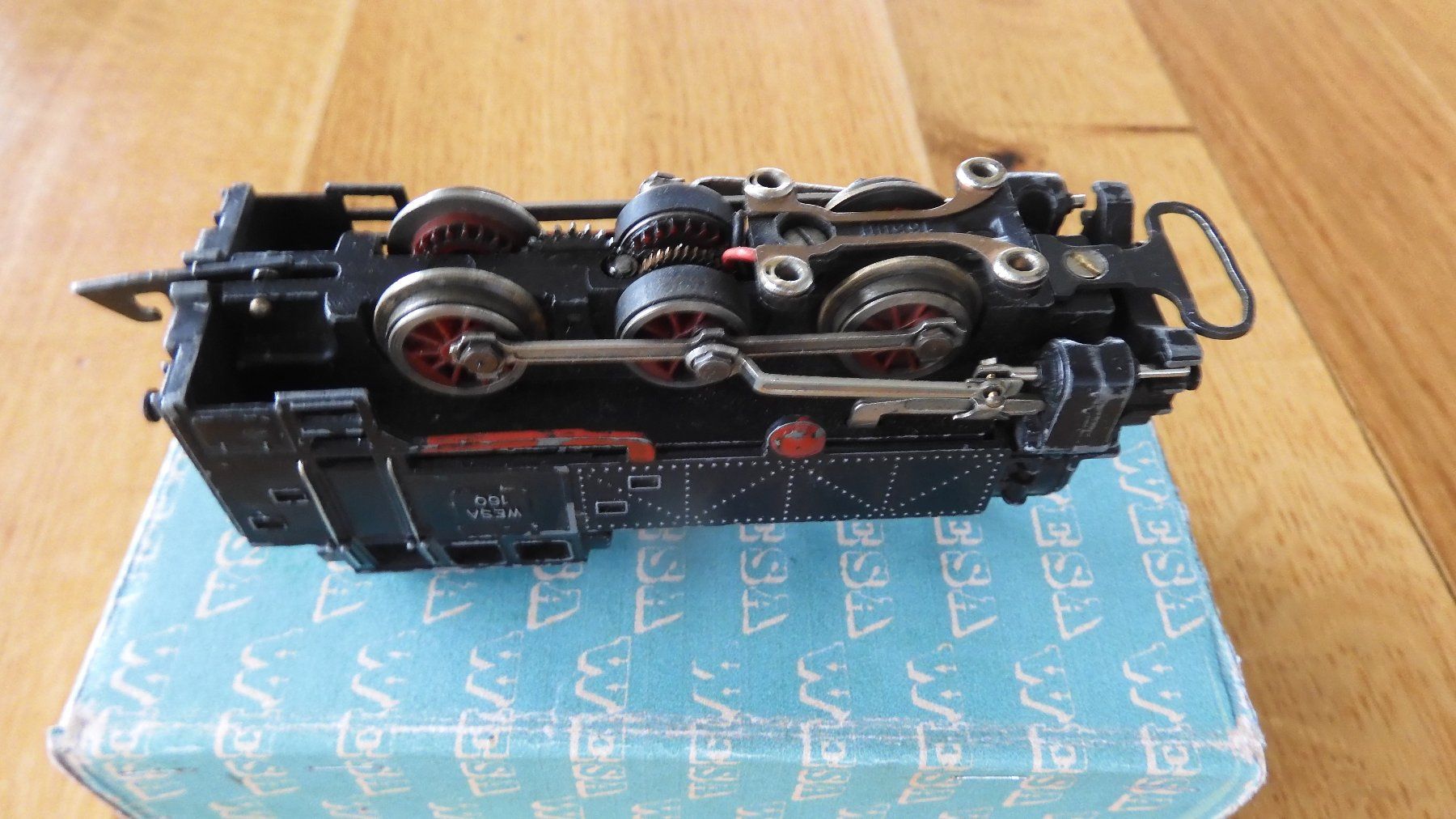 Wesa Modellini di ferrovie: WESA Dampflok Spur 13.mm. – Usato da Inkwil venduto da PeMat 5