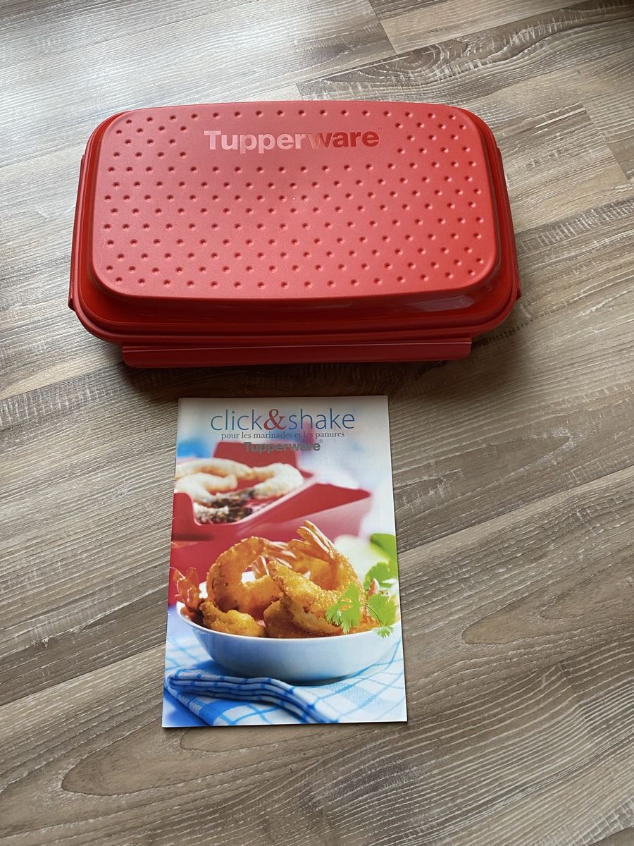 Tupperware Contenitori & Simili: Tupperware Click & Shake rouge 1 set avec notice – Nuovo e nell'imballaggio originale da rechy venduto da Phil95