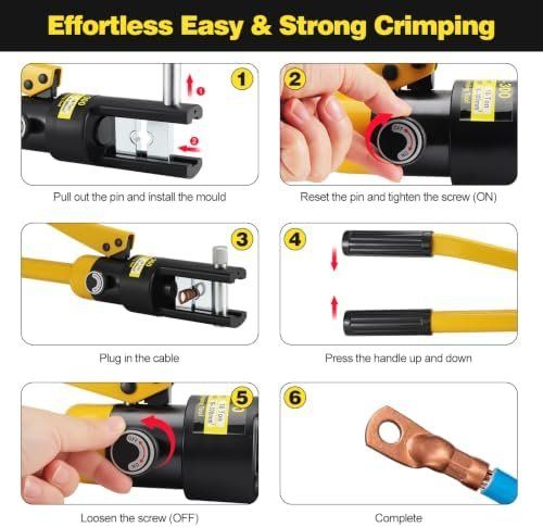 Tous les outils: Hydraulische Crimpzange 16T – Neuf avec emballage d'origine à Hundwil par Stallone5 5