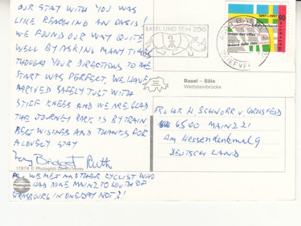Cartes postales: Basel 1997 – D'occasion à Bürglen TG par StampGraf 1