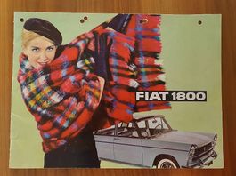 Fiat 1800 Prospekt 1959-1968