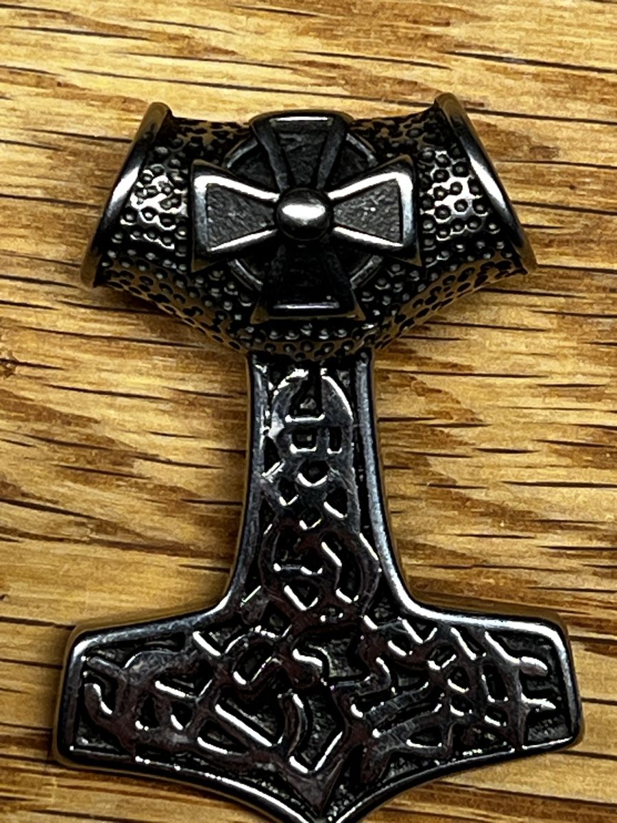Ciondoli: Wikinger Thors Hammer Anhänger Edelstahl – Usato da Niederwangen BE venduto da KFI