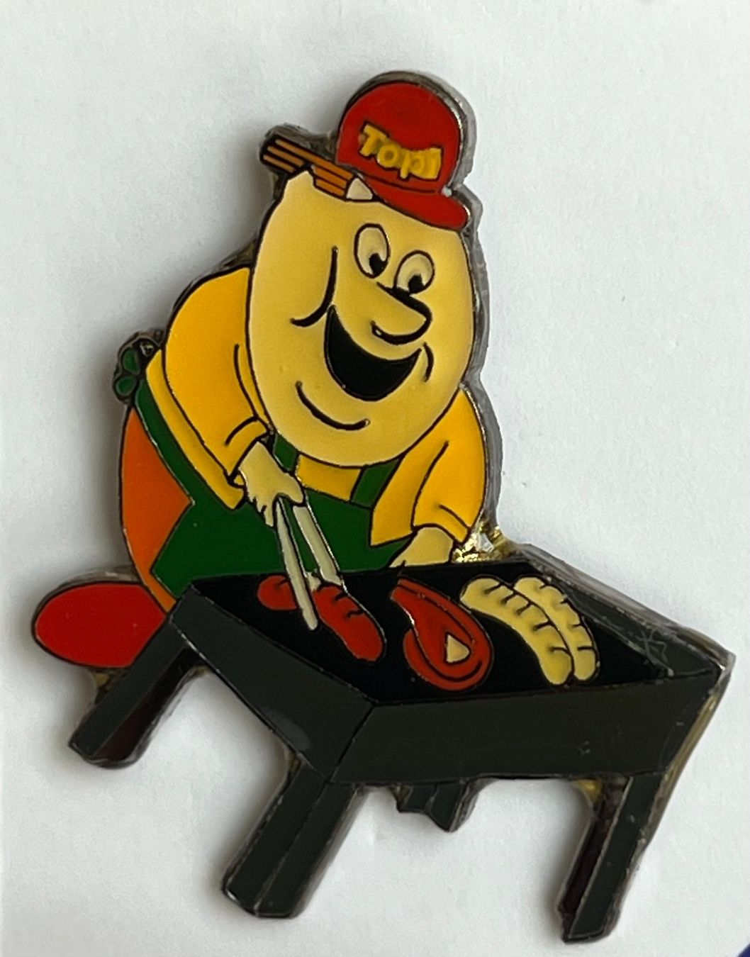 Placchette & Badge: Pins "Grillmeister Topi" - 2 Stk. – Nuovo (secondo la descrizione) da Winterthur venduto da Green-Future