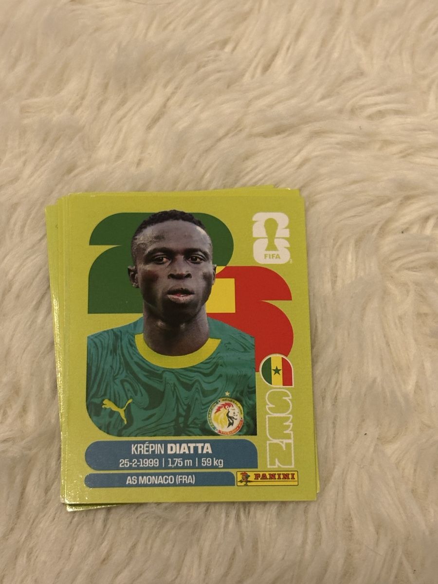 Panini Carte collezionabili: Carte Panini Krèpin Diatta 2026 – Nuovo (secondo la descrizione) da Yverdon-les-Bains venduto da Livia.vtier