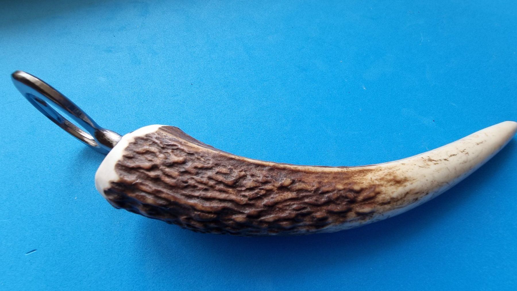 Apribottiglie & Tappi per chiusura: FLASCHENÖFFNER MIT HIRSCHHORN UNIKAT – Nuovo (secondo la descrizione) da Chur venduto da Victorinoxli 1