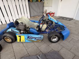 Top-Kart Rennkart mit IAME Parilla Motor gebraucht