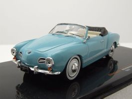 VW Karmann-Ghia Typ14 Cabriolet 1957-1967 türkis    1:43
