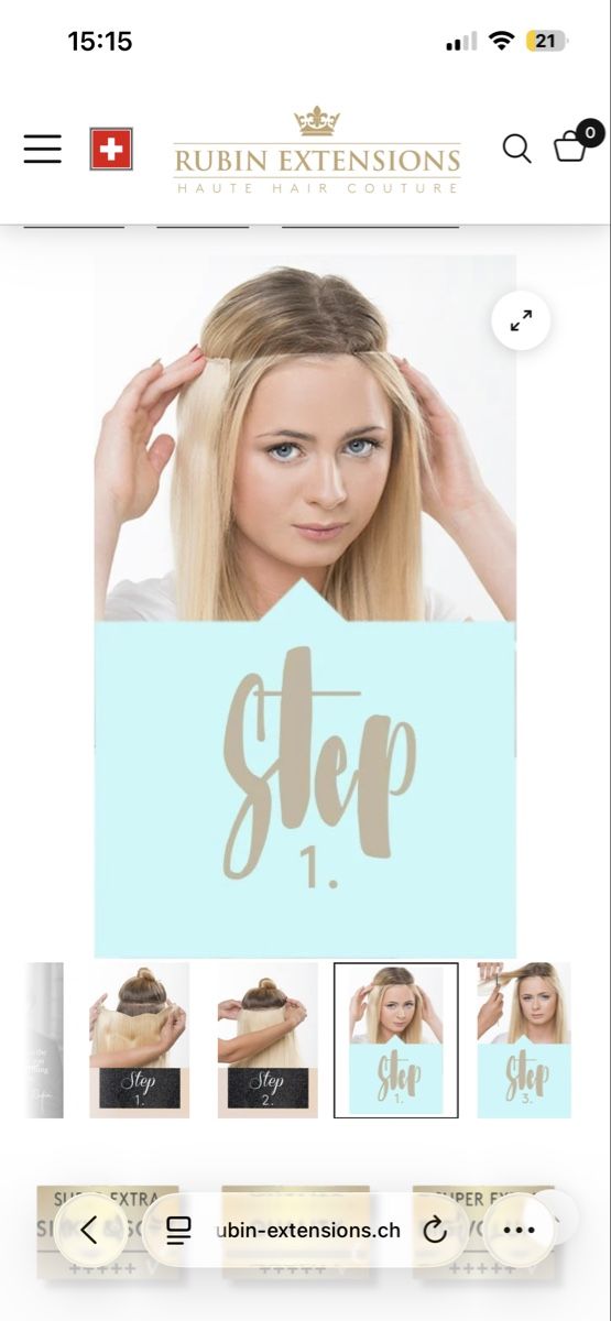 Accessori per capelli: Extensions cheveux naturels  – Nuovo e nell'imballaggio originale da Wallisellen venduto da lea_mv25 5