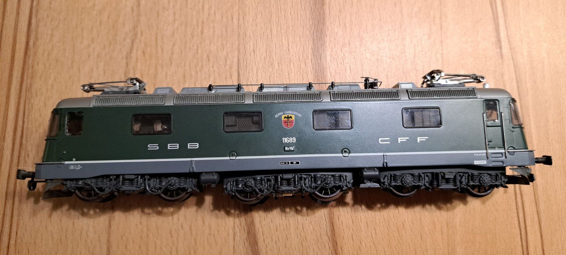 Hag Modellini di ferrovie: Hag SBB Re6/6    Gleichstrom – Difettoso da Urdorf venduto da Canyamel1 1