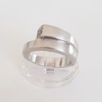 Silberring 925 mit Zirkonia Steinen, Grösse 17.4mm💍