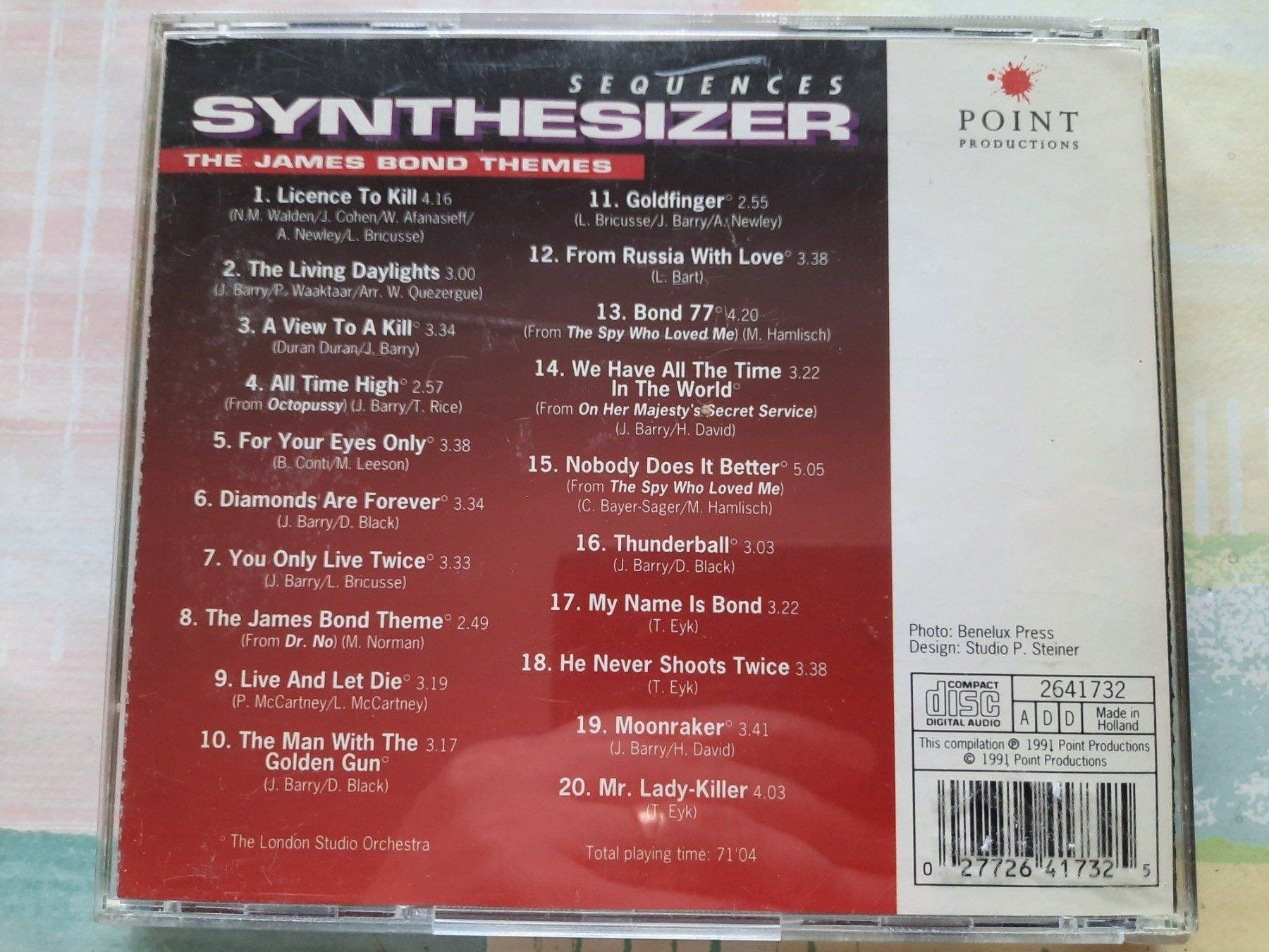 CD: CD Sequences Synthesizer - The James Bond Themes – Usato da Pully venduto da bro_n52j 1
