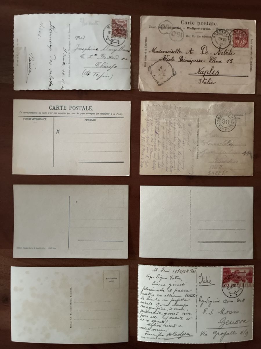 Ansichtskarten: 20 Ansichtskarten Schweiz von St. Imier BE – Gebraucht aus Oftringen von Cla.vD.74 1