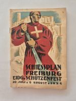 Schiesseplan Freiburg Eidg. Schuetzenfest 1934