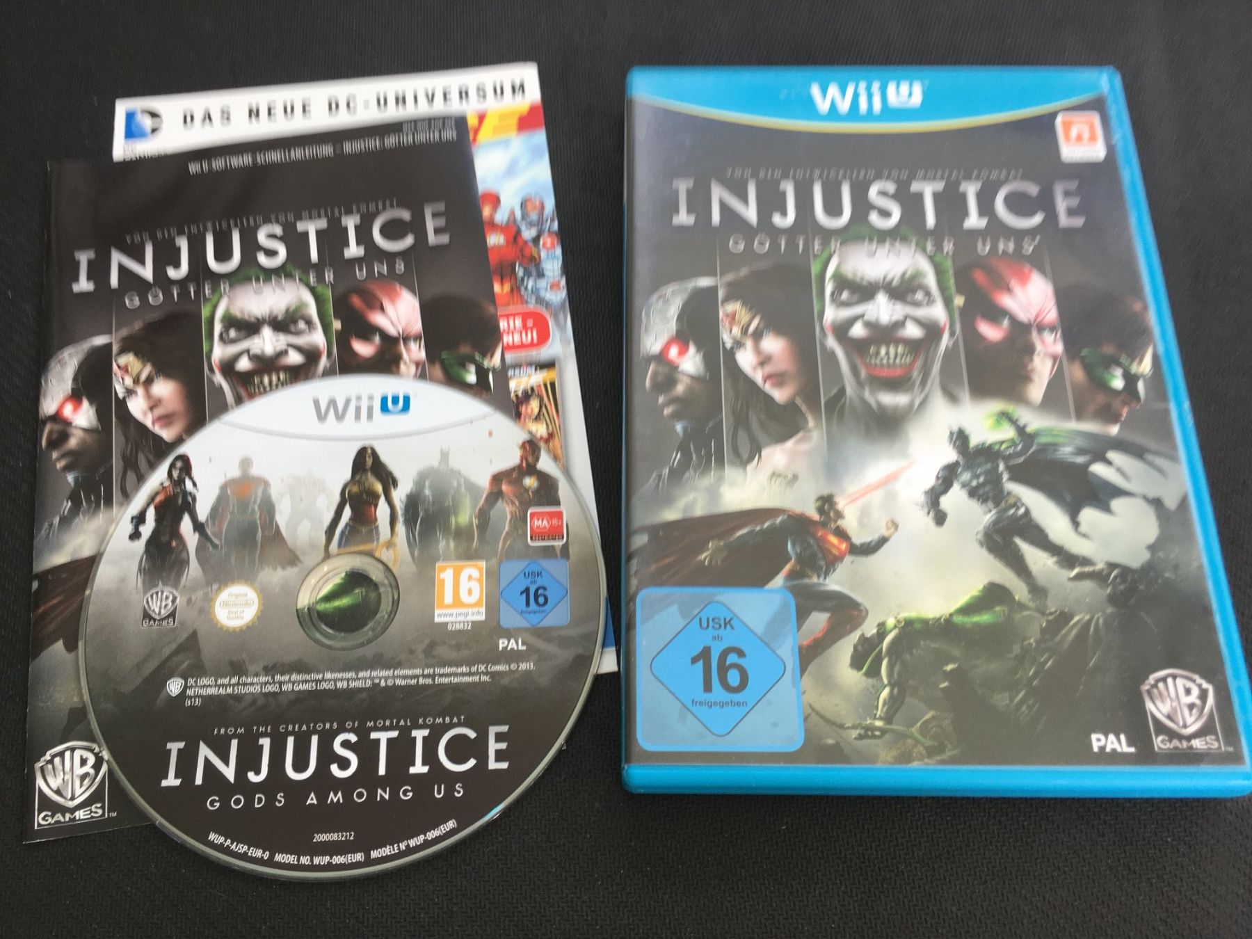 Nintendo Giochi: Injustice - Nintendo Wii-U – Usato da St.Gallen venduto da Punktchen01