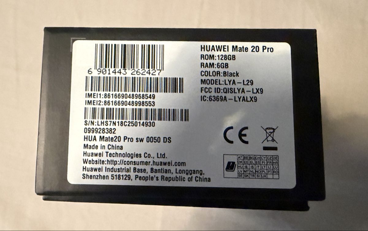 Huawei Handys / Smartphones: HUAWAI MATE 20 PRO – Neu (gemäss Beschreibung) aus Nidau von cinZanoo 4