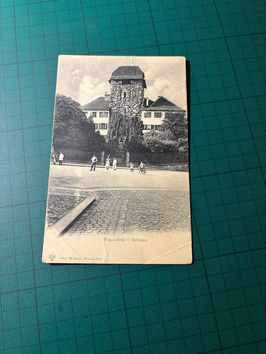 Cartoline postali: AK Frauenfeld Schloss 1909 – Usato da Utzenstorf venduto da Rose0303