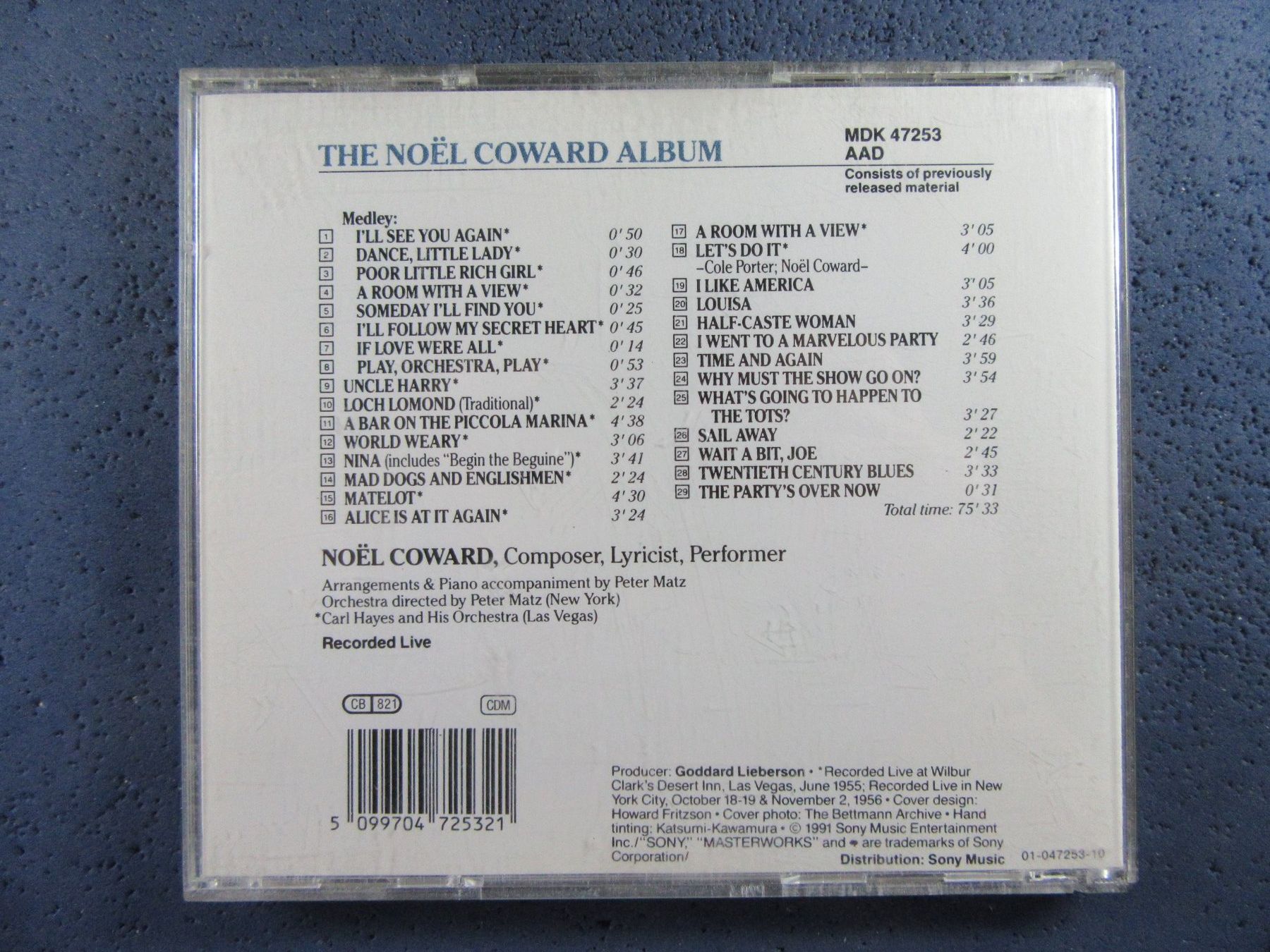CD: THE NOEL COWARD ALBUM CD – Usato da Ettingen venduto da Hausi4711 1