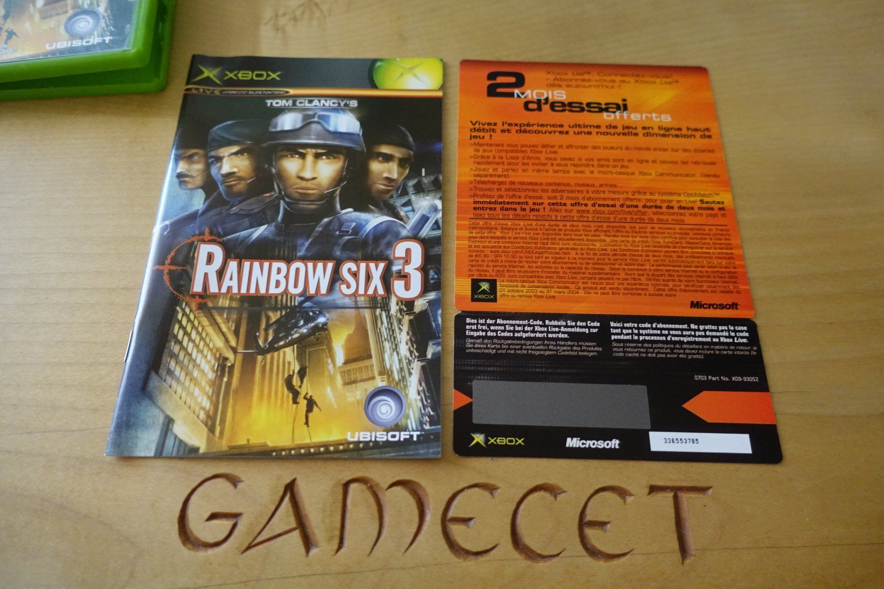 Microsoft Jeux: Tom Clancy's Rainbow Six 3 – Défectueux à Steinach par Gamecet 4