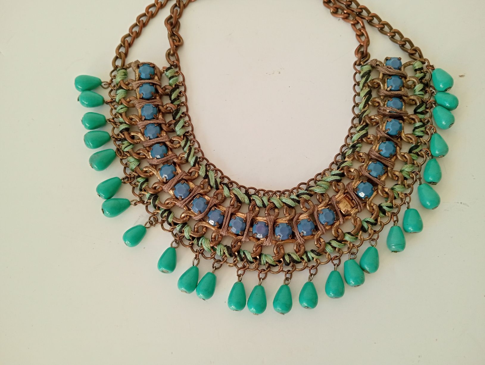 Zara Catenine: Zara Statement - Halskette Boho Ethno Stil Defekt – Difettoso da Allschwil venduto da Evgeniia78 4