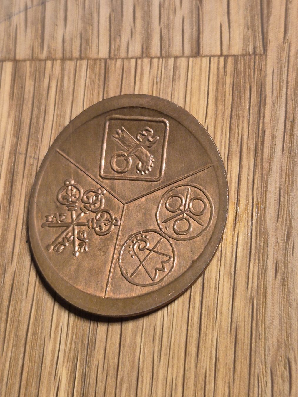 Medaillen: Fässler Medaille - Sissach 1978 - Kupfer – Gebraucht aus Mels von Goldenfalcon 1