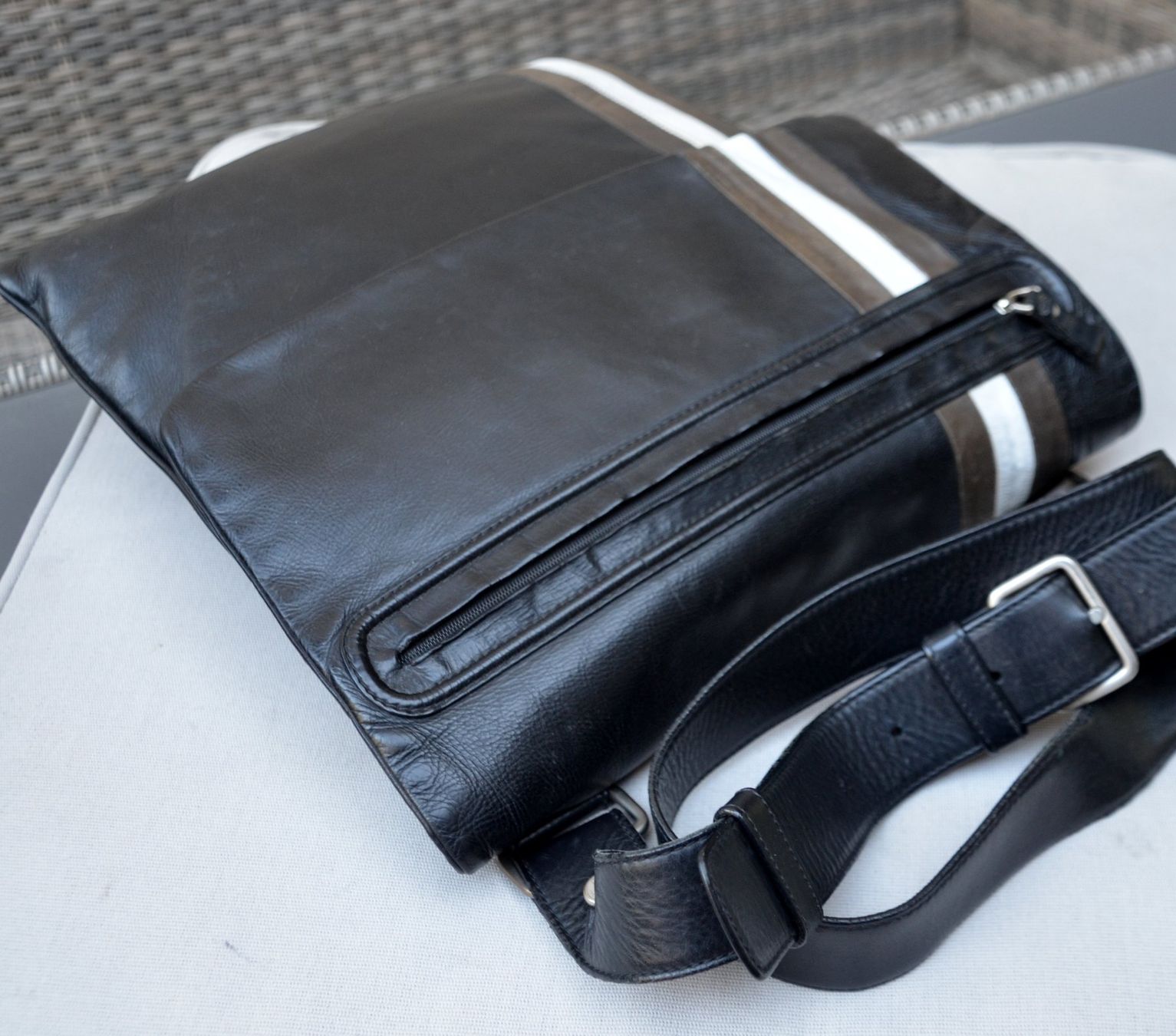 Bally Borse: Bally Messenger Tasche / sac – Usato da Collonges venduto da arashee 1