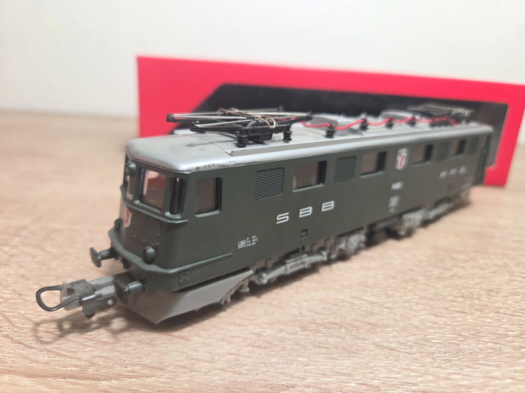 Lima Modellini di ferrovie: Lima 11493 E-Lok Ae 6/6 SBB H0 – Usato da St-Aubin-Sauges venduto da Lo_Go 2