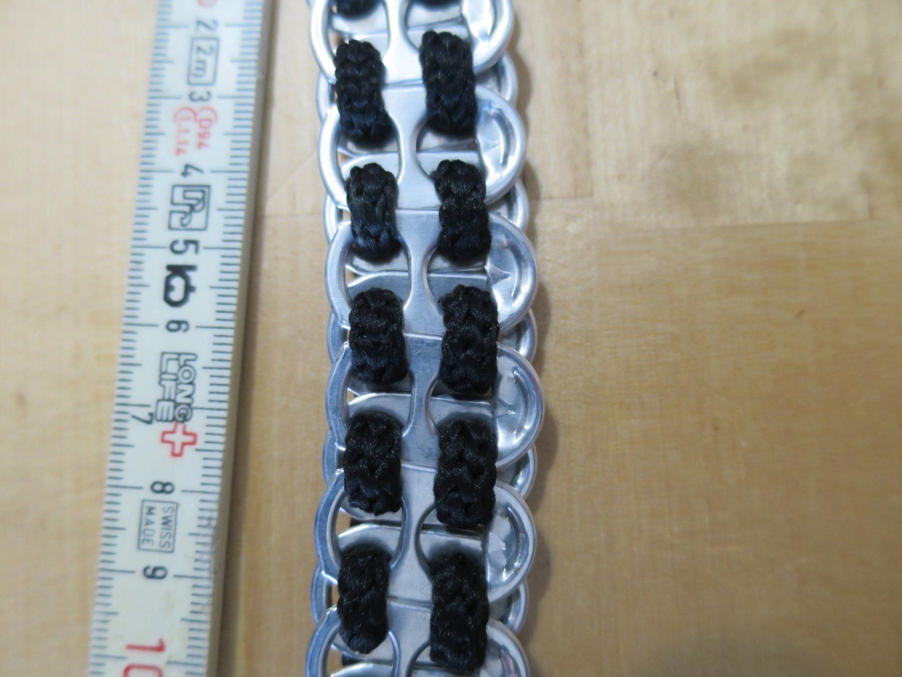 Catenine: Halsband aus Dosenverschlüssen, upcycled – Nuovo (secondo la descrizione) da Zürich venduto da 1.Simon 8