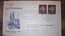 Swissair Zürich - Köln 01.04.1965