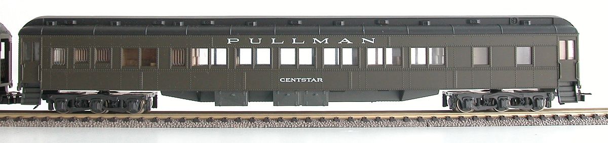 Rivarossi Modellini di ferrovie: Rivarossi 2 US Personenwagen Pullman Spur H0 – Usato da Oberwil BL venduto da Klang 1
