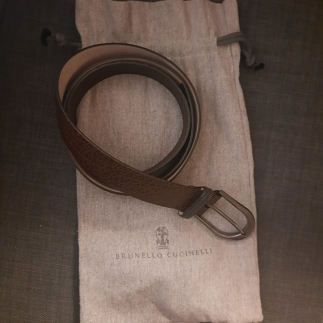 Brunello Cucinelli Gürtel: Brunello cucinelli ceinture L – Neu (gemäss Beschreibung) aus Yverdon-les-Bains von afu_gl6j 1