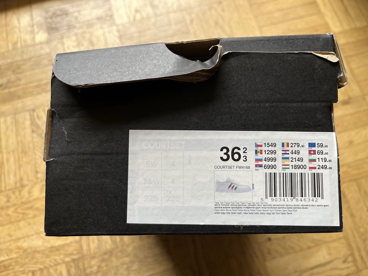 Adidas Scarpe da donna: Adidas Sneaker Gr. 36 Weiss/Rosé  – Usato da Wetzikon ZH venduto da papi1899 2