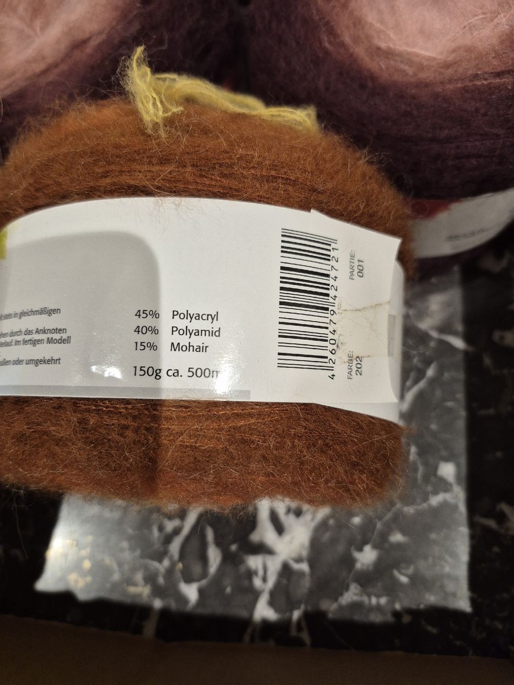 Lana: bobbel mohair – Nuovo e nell'imballaggio originale da Obermumpf venduto da Dadacaramel 2
