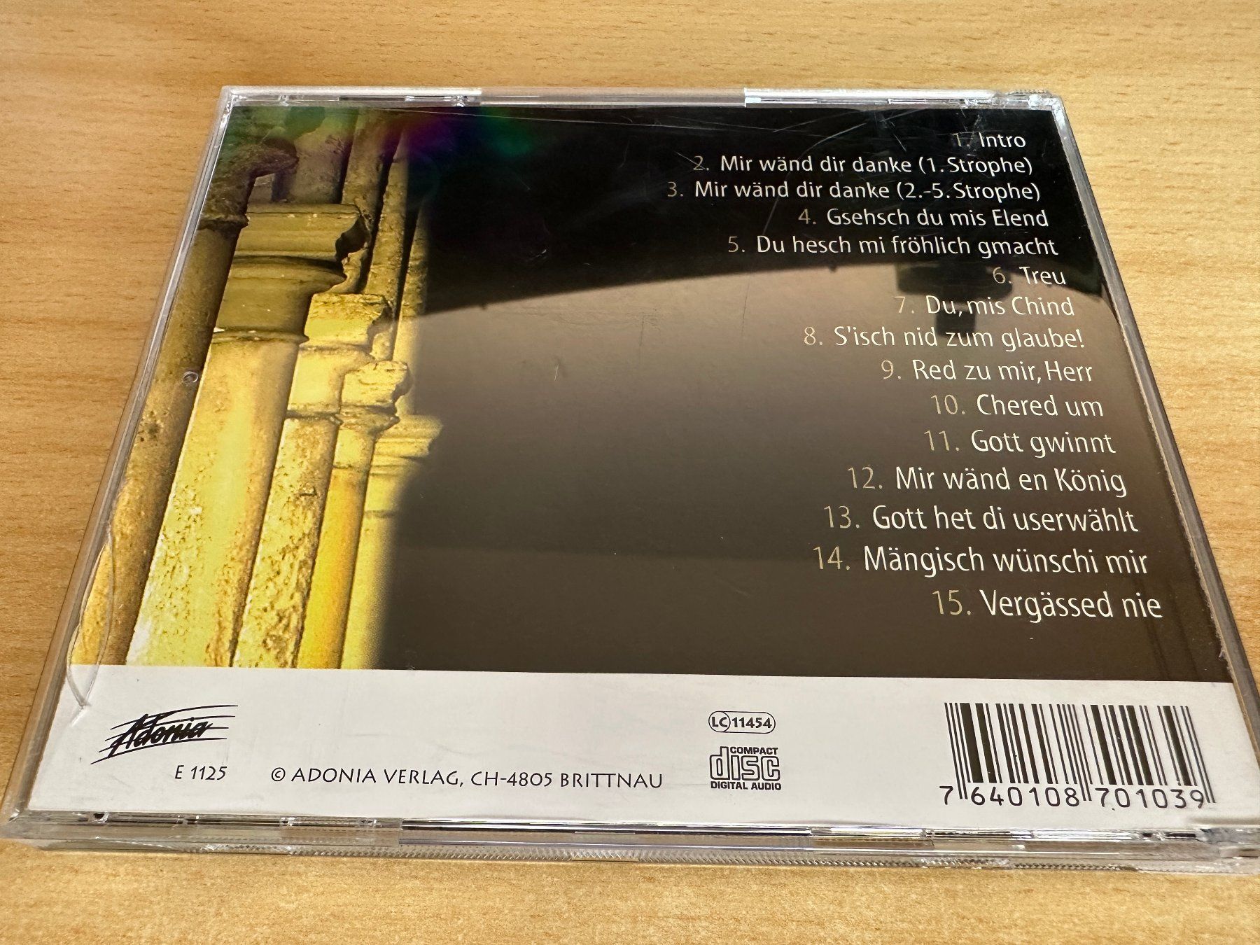 CD: E5 Samuel - De Letschti Richter - Markus Heusser – Usato da Rikon im Tösstal venduto da Alpenmutz 1