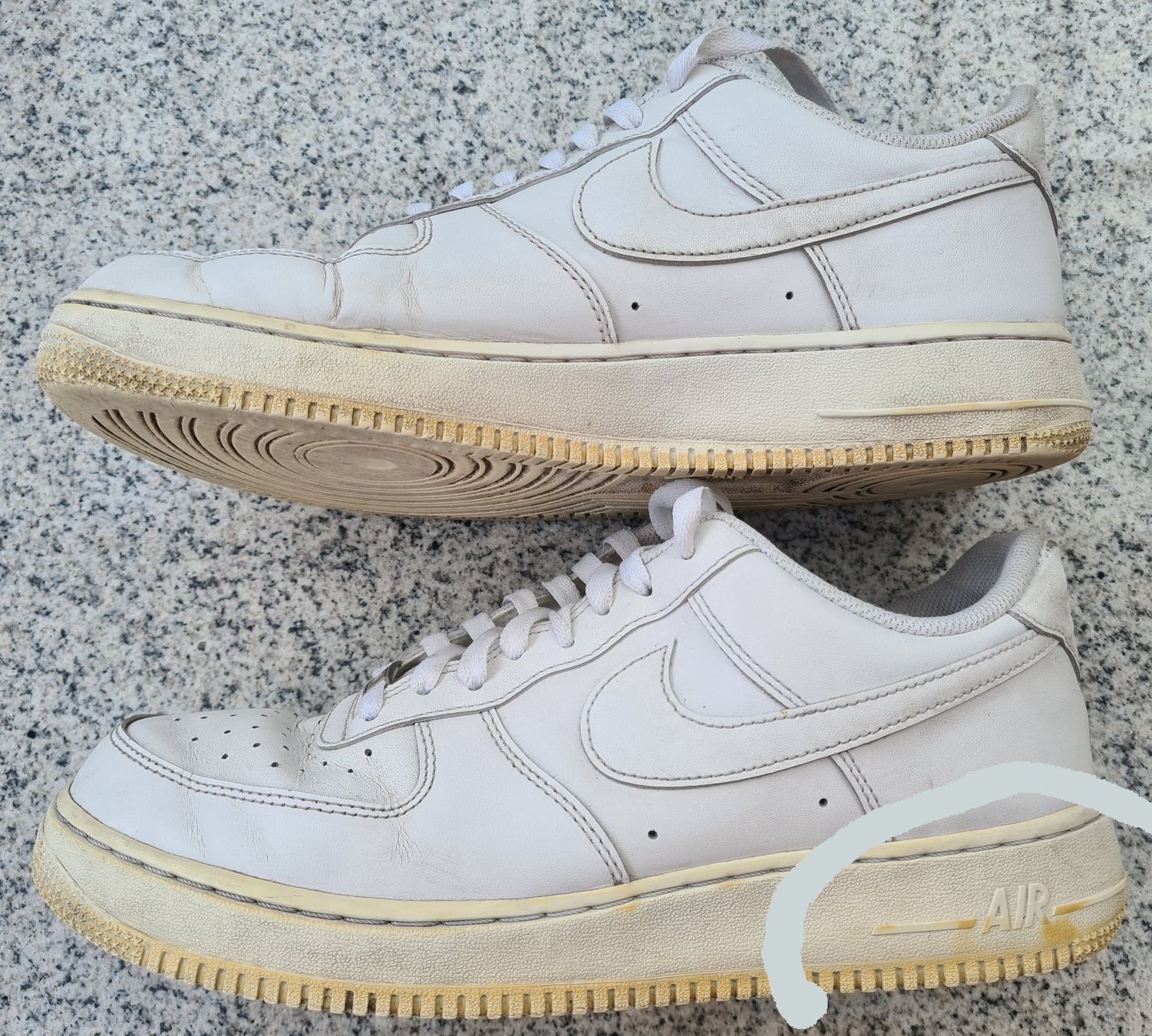 Nike Herrenschuhe: NIKE Air Force Schuhe Euro Grösse 45 – Gebraucht aus Münchenstein von vitalfit 3