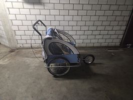 Kinder Fahrradanhänger / Jogger für 2 Kinder ab 1 Fr