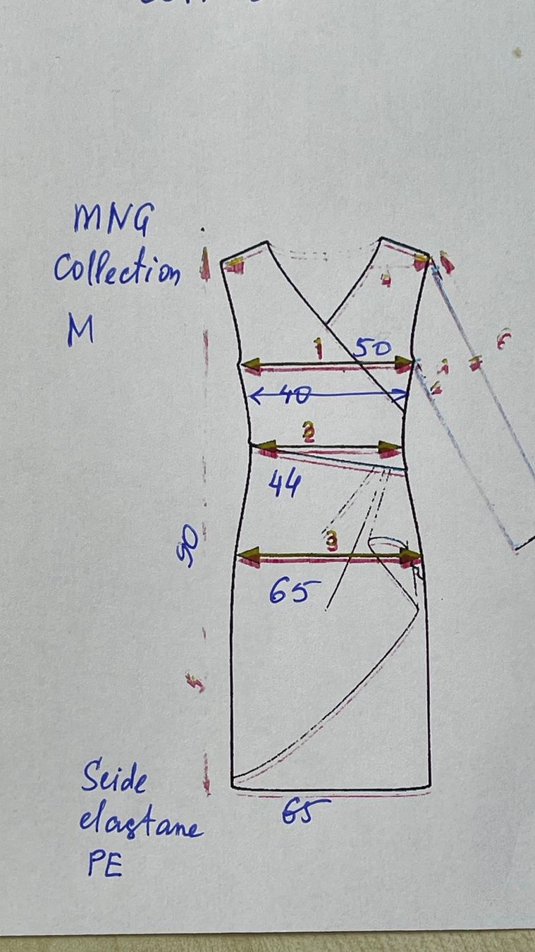 Mango Vestiti: MNG COLLECTION M NEU/NP55CHF Seide Elastane PE – Nuovo (secondo la descrizione) da Kölliken venduto da Hap-7 8
