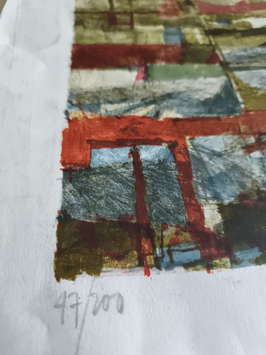 Arts picturaux & lithographies: Lithographie signée et numérotée 47/200, 1965 Witch  – D'occasion à Prilly par jor_x27s 2