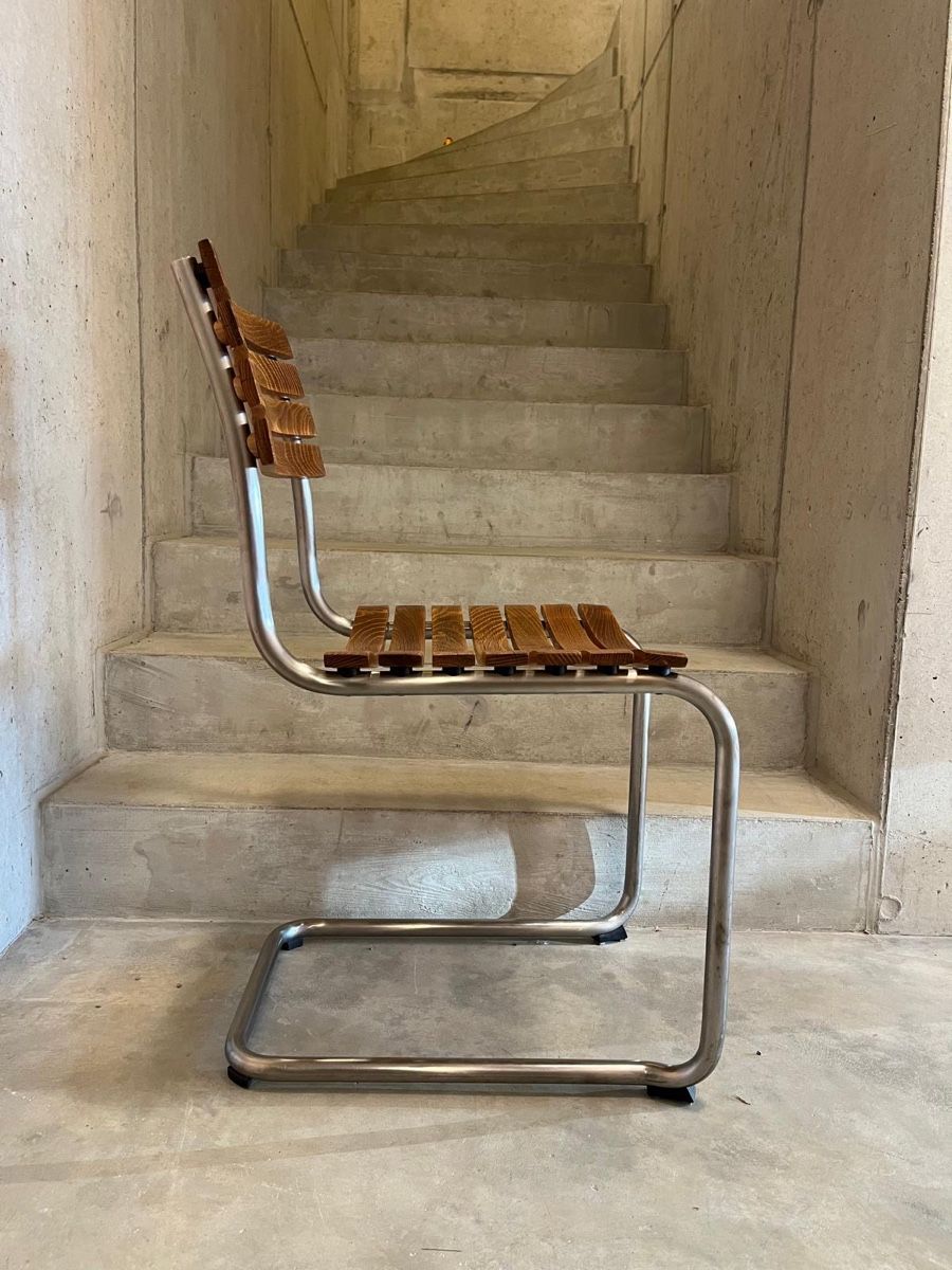 Thonet Sedie: Thonet S40 Gartenstuhl Freischwinger – Usato da Giffers venduto da non_plus_ultra 7
