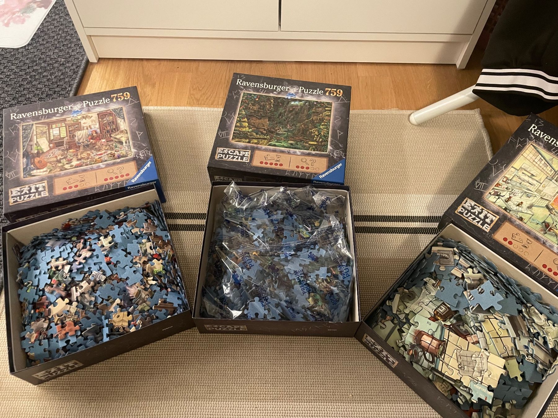 Ravensburger Puzzle: Exit Und Escape Puzzles – Usato da Winkel venduto da Sarita98 1