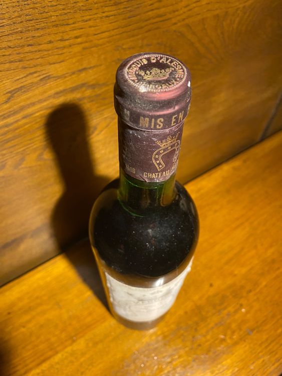 Château Marquis D'Alesme Becker 1976, Margaux 3