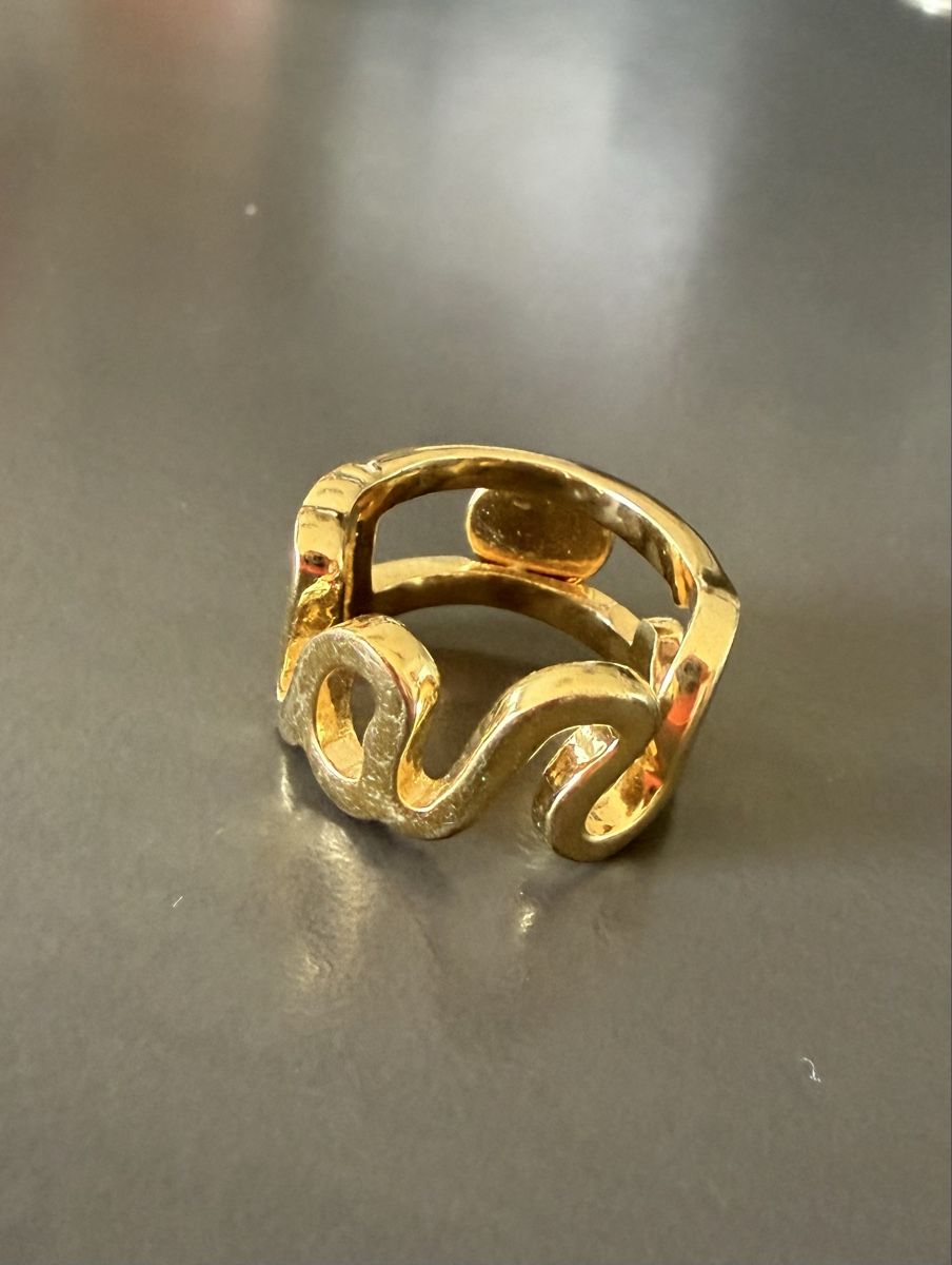 Marc Jacobs Ringe: Marc Jacobs Script Ring – Gebraucht aus st prex von magdalenaonline 3